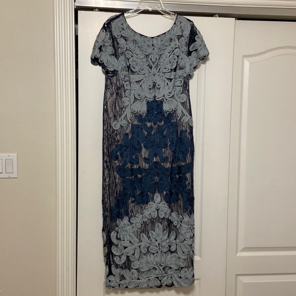 Beautiful, Long, Fitted Evening Dress, Worn Once to Wedding.